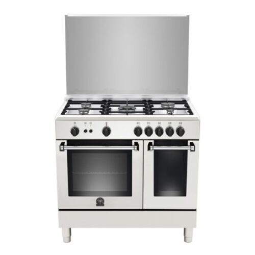 LAGERMANIA COOKER 5 BURNERS WHITE Heat Surround Full Safety AMP5C81CW