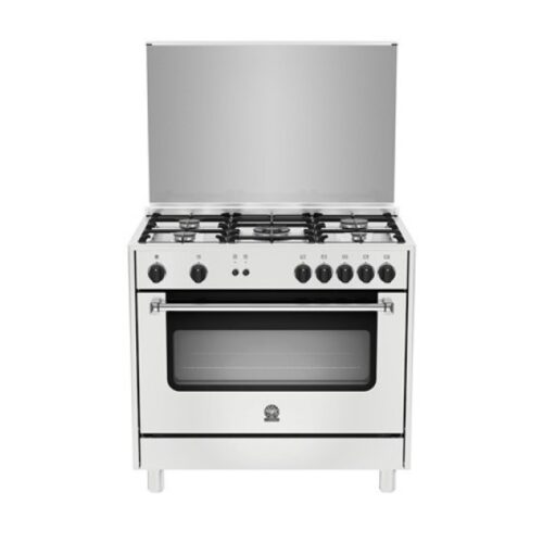 LAGERMANIA COOKER 5 BURNERS WHITE Heat Surround Full Safety WIDE AMS95C81CW