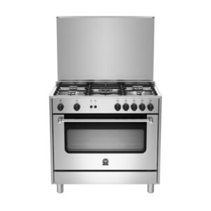 LAGERMANIA COOKER 5 BURNERS SILVER Heat Surround Full Safety WIDE AMS95C81CX