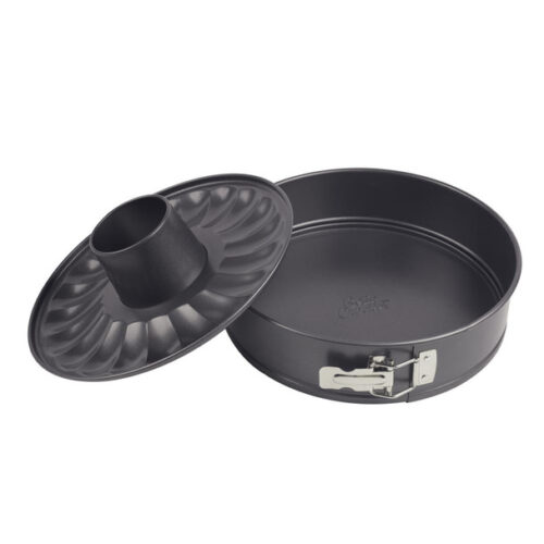 Betty Crocker springform pan 2 bases SS lock BC1016