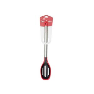 Betty Crocker Nylon Silicon slotted spoon SS handle BC4070