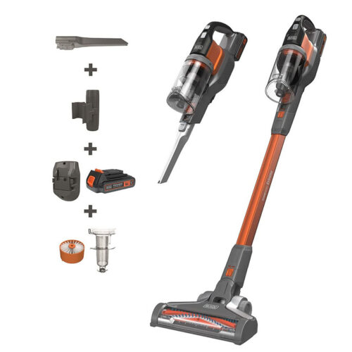 BLACK AND DECKER CORDLESS UPRIGHT VACUUM CLEANER BHFEV182C-GB