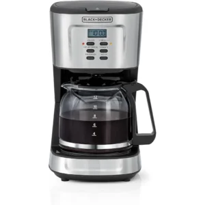 BLACK AND DECKER DRIP COFFEE MAKER GLASS DCM85-B5