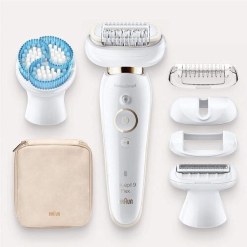 BRAUN SILK-EPIL flex epilator FULL SET SES 9010