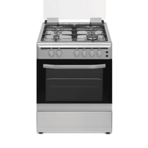 CAMPOMATIC COOKER 4 BURNERS SILVER SAFETY CONVECTION C64FSTIC