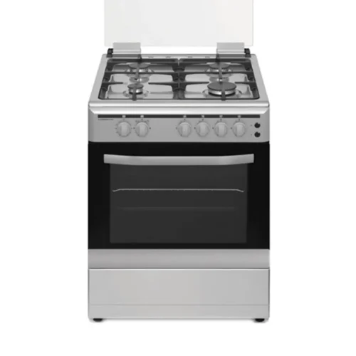 CAMPOMATIC COOKER 4 BURNERS SILVER SAFETY CONVECTION C64FSTIC