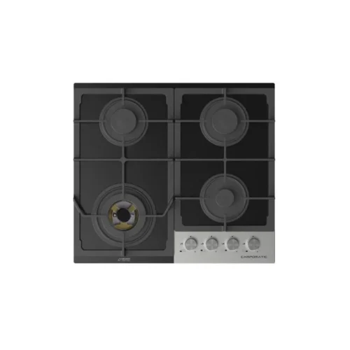 CAMPOMATIC BUILT IN HOB 60CM BLACK BRASS SAFETY C64GXBCS