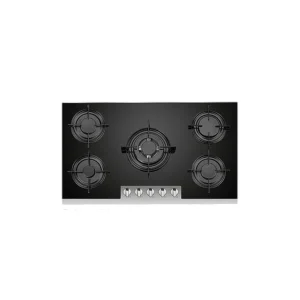 CAMPOMATIC BUILT IN HOB 90CM BLACK GLASS SAFETY CM95BGCIS