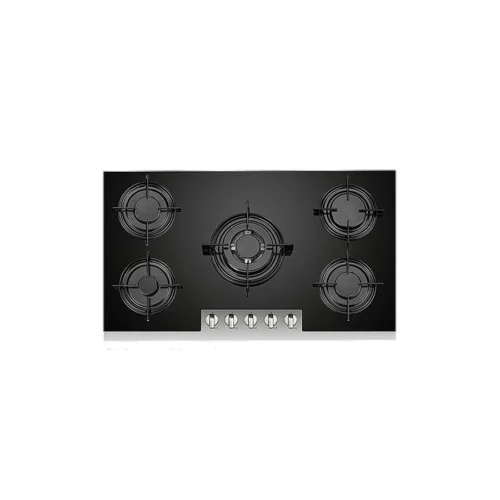 CAMPOMATIC BUILT IN HOB 90CM BLACK GLASS SAFETY CM95BGCIS