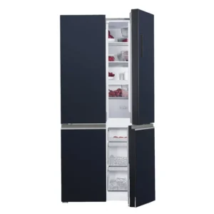 CAMPOMATIC FR4091BSI REFRIGERATOR 4 DOORS BLACK GLASS