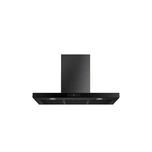 CAMPOMATIC CHIMNEY HOOD 90CM BLACK GLASS K90TDBL
