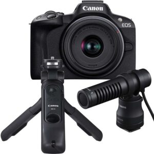 CANON Mirrorless Camera EOS R50 BK RFS18 45mm Creator kit