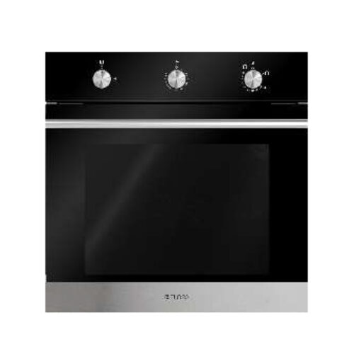 FLORA BUILT IN OVEN 60cm BLACK GLASS CONVECTION FLBO4-GGTF-67BG