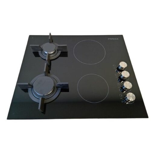 FRANCE BUILT IN HOB 60CM BLACK GLASS 2 VITROCERAMIC VD60BNGV