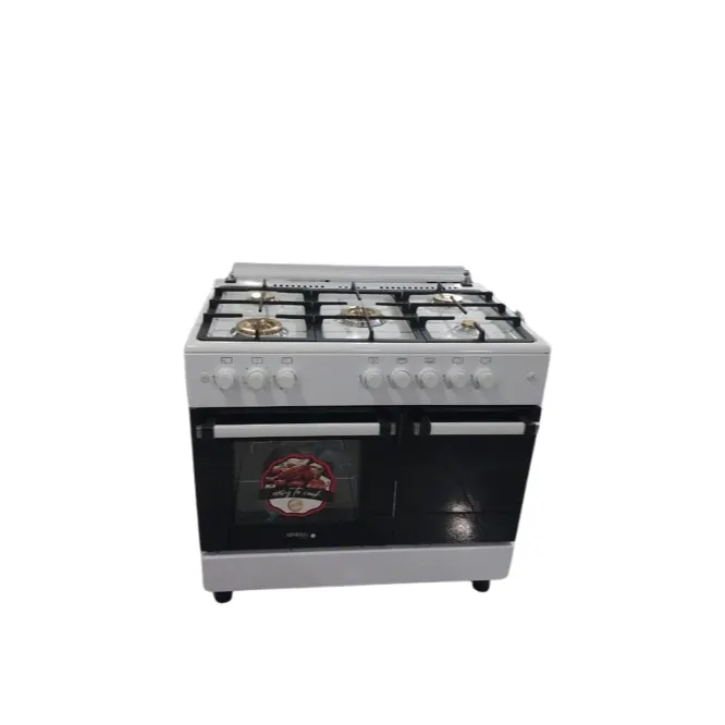 GENERAL GOLD COOKER 5 BURNERS WHITE COPPER GE5011BRWH GENERAL GOLD COOKER 5 BURNERS WHITE COPPER GE5011BRWH