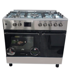 GENERALLUX COOKER 5 BURNERS STAINLESS DIGITAL GE-5090ST