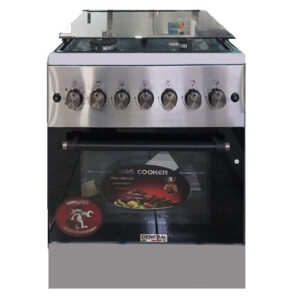GENERALLUX COOKER 4 BURNERS SILVER MG-6060ST