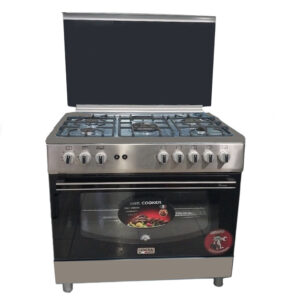 GENERALLUX COOKER 5 BURNERS SILVER WIDE MG-5090STWIDE