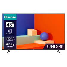 HISENSE TV LED 43 4K SMART 43A62KS