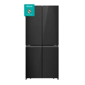 Hisense REFRIGERATOR 4 DOORS BLACK MIRROR 457L RQ5G470SBB3