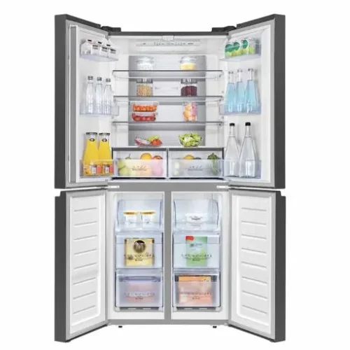 Hisense REFRIGERATOR 4 DOORS BLACK MIRROR NF 583L RQ7G560NABA - Image 2