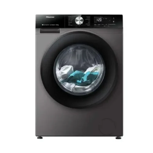 HISENSE WASHING MACHINE FRONT LOAD 12KG SILVER WF3S1243BT
