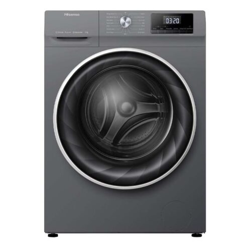 HISENSE WASHING MACHINE FRONT LOAD 9KG 1400RPM TITANIUM WFQA9014EVJMWT