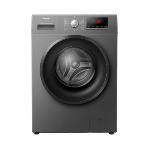 HISENSE WASHING MACHINE FRONT LOAD 8KG SILVER WFQP8012TS