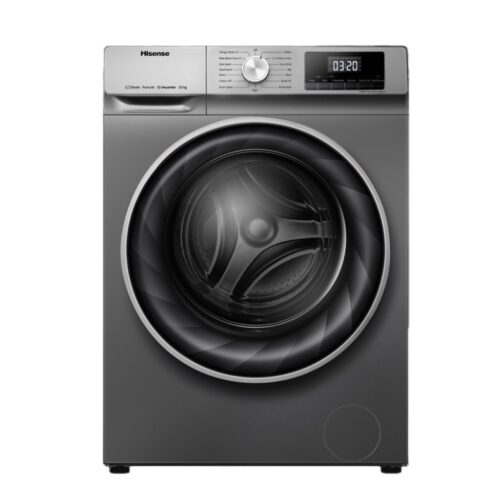 HISENSE WASHING MACHINE FRONT LOAD 10KG 1400RPM TITANIUM WFQY1014EVJMT