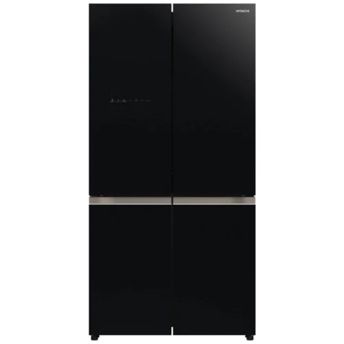 HITACHI REFRIGERATOR 4DOORS BLACK GLASS 569L RWB720VL0GBK