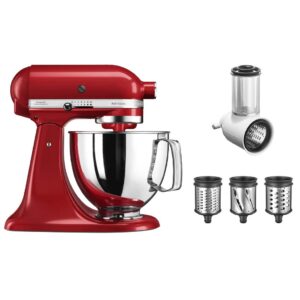 kitchenaid STAND MIXER RED BUNDLEVEGGIEER