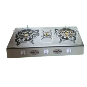 UNIONGAS COOKER THREE GAS BURNER INOX G-116