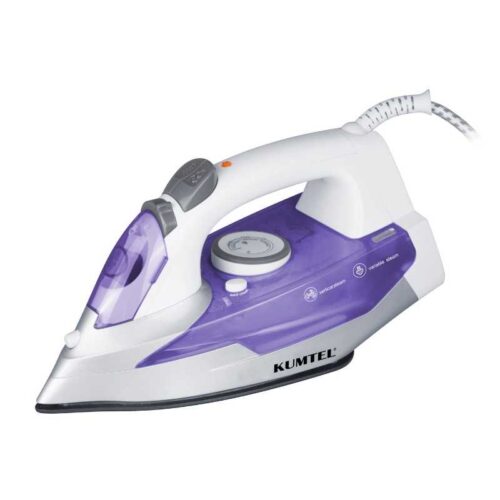 KUMTEL STEAM IRON 2200W PURPLE BLUE HMU-01