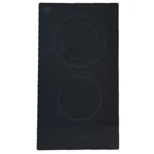 KUMTEL BUILT IN HOB 30CM BLACK GLASS VITROCERAMIC HV3-02