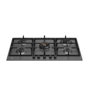 LAGERMANIA BUILT IN HOB 90CM BLACK BRASS FULL SAFETY P905CPRONE
