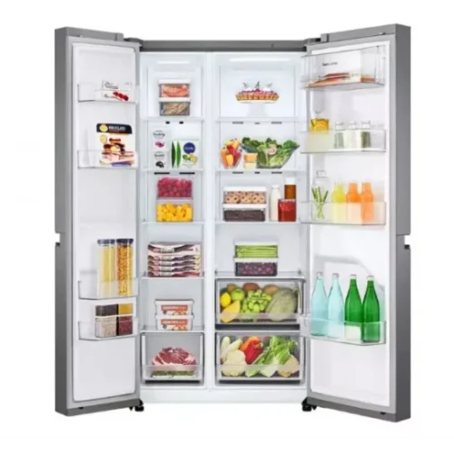 LG REFRIGERATOR 4 DOORS SILVER 594L GCB334DVL