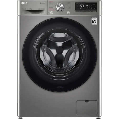 LG WASHING MACHINE FRONT LOAD 11KG SILVER 1400RPM WR5011PSG