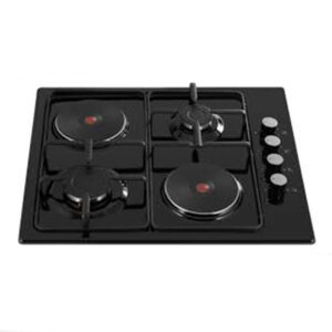 LUXELL BUILT IN HOB 60CM 2 ELECTRIC BLACK M6-22B