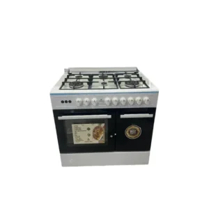 LUXELL MEGA666WH COOKER 6 BURNERS WHITE CONVECTION