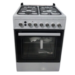 LUXELL COOKER 4 BURNERS FONT WHITE LF60GG40