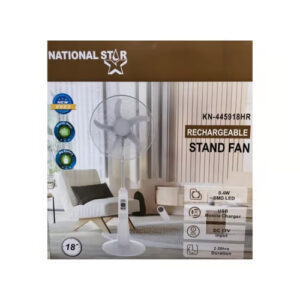 NATIONAL STAR RECHARGEABLE stand FAN KN-445918