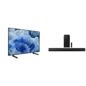 SAMSUNG TV 77 QLED 4K UHD Smart Tizen Google Voice QA77Q8F