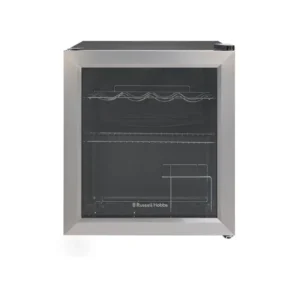 RUSSELL HOBBS TABLE VERTICAL BOTTLE COOLER 12 BOTTLES SILVER RHGWC3SS