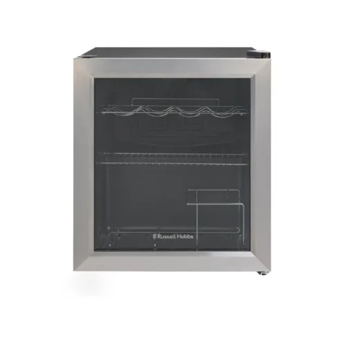 RUSSELL HOBBS TABLE VERTICAL BOTTLE COOLER 12 BOTTLES SILVER RHGWC3SS
