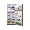 SHARP REFRIGERATOR TOP MOUNT BLACK GLASS 538L SJ-PV69DBK - Image 2