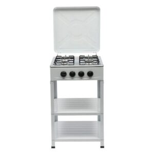 STARLUX COOKER 4 GAS BURNERS WHITE 2 SHELVES 6024