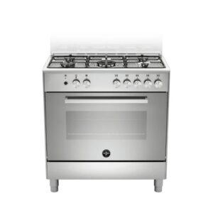 LAGERMANIA COOKER 5 BURNERS 80CM SILVER WIDE TUS85C30DX