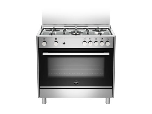LAGERMANIA COOKER 5 BURNERS SILVER WIDE FULL SAFETY TUS95C31DX