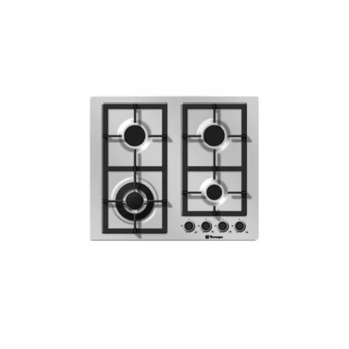 TECNOGAS BUILT IN HOB 60CM SILVER SAFETY PN60GVF4FGX