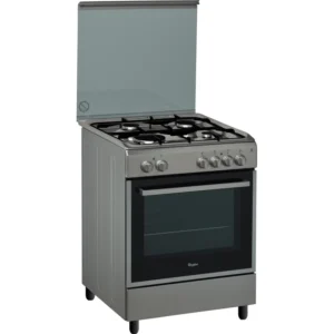 whirlpool COOKER 4 BURNERS SILVER SAFETY ACMK6110IX1